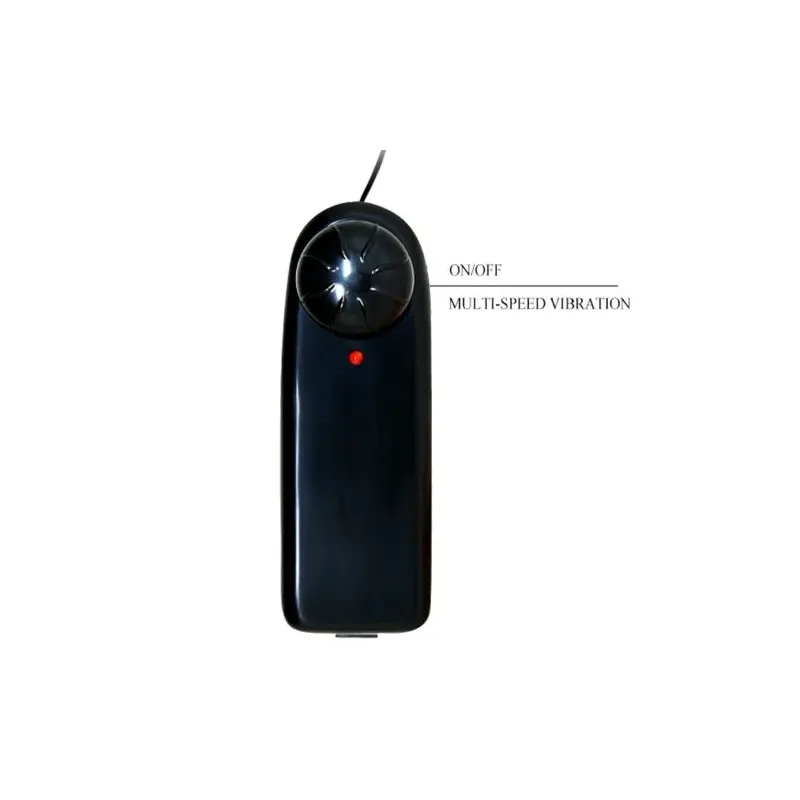 Miniature realistic male buttocks BAILE FOR HIM with remote-controlled vibration, natural skin tone, and detailed anal opening.