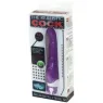 Vibratore realistico viola Baile Vibrators in silicone con 10 ritmi, vista principale.