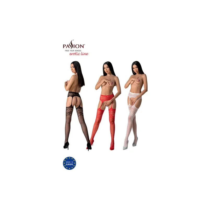 D-236385 PASSION WOMAN STOCKINGS/GARTER BELTS