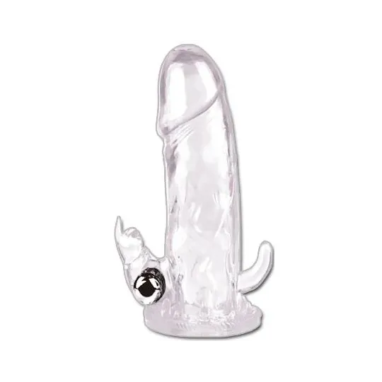 3-in-1 Penisextender BAILE FOR HIM - Penisschlauch mit Klitoris- und Anusstimulator