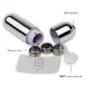 Extension de pénis 3-en-1 BAILE FOR HIM - manchon vibrant avec stimulateur clitoridien et anal