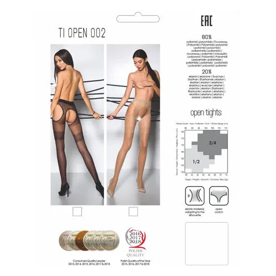 D-236206 PASSION WOMAN STOCKINGS/GARTER BELTS
