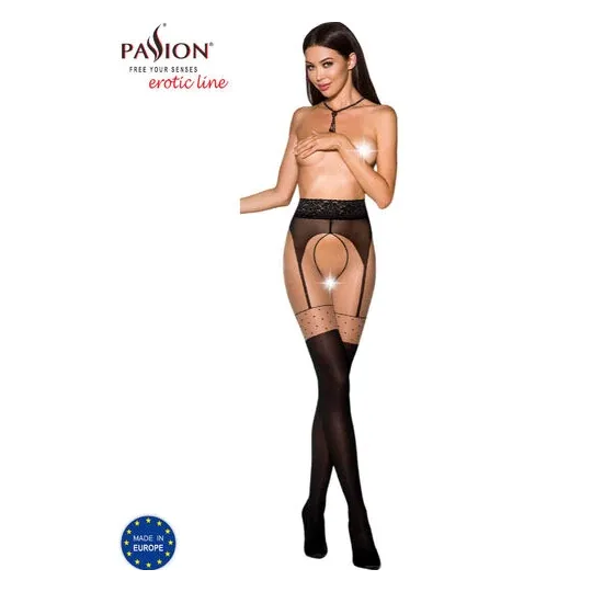 D-236207 PASSION WOMAN STOCKINGS/GARTER BELTS