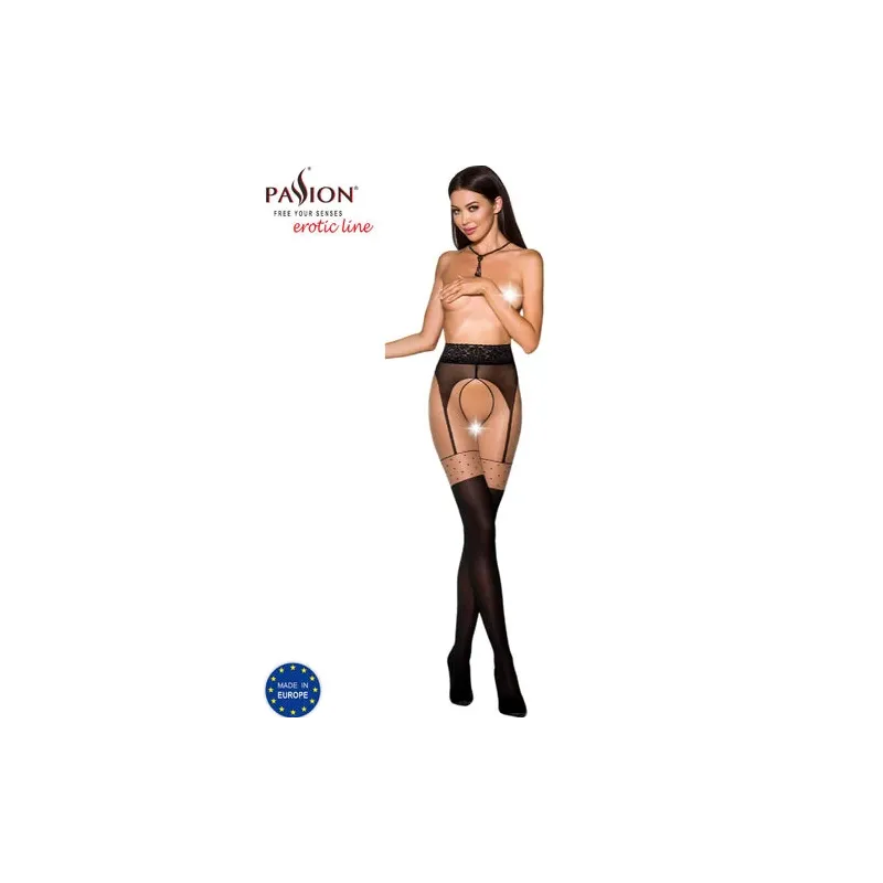 D-236207 PASSION WOMAN STOCKINGS/GARTER BELTS