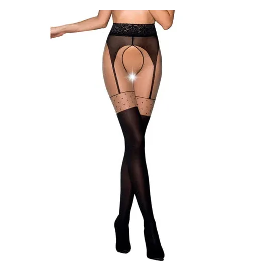 D-236207 PASSION WOMAN STOCKINGS/GARTER BELTS