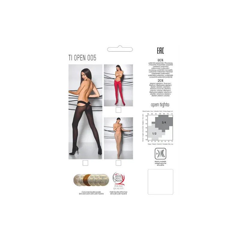 D-236215 PASSION WOMAN STOCKINGS/GARTER BELTS