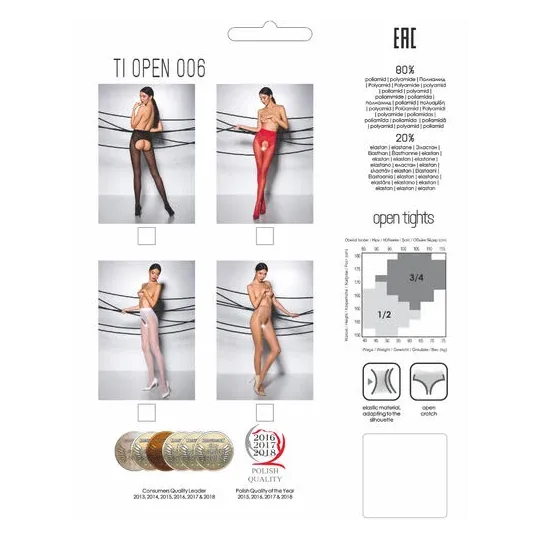 D-236222 PASSION WOMAN STOCKINGS/GARTER BELTS