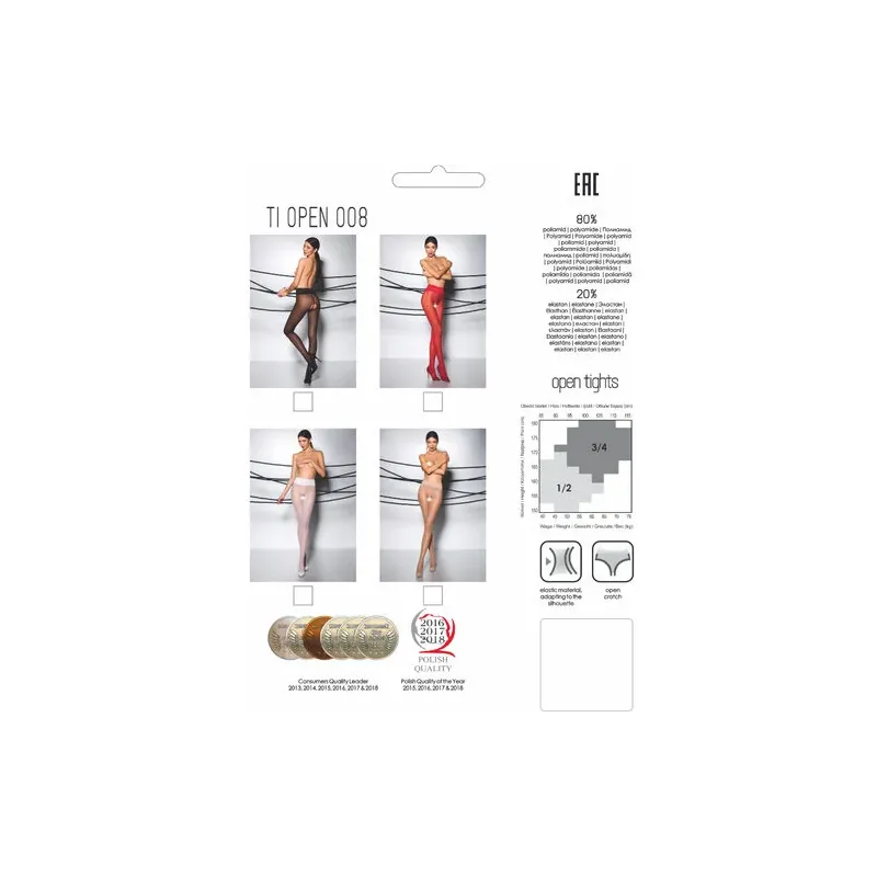 D-236230 PASSION WOMAN STOCKINGS/GARTER BELTS