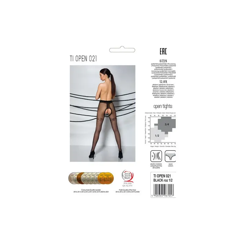 D-236264 PASSION WOMAN STOCKINGS/GARTER BELTS