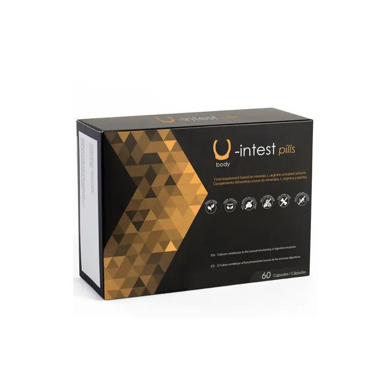 500 COSMETICS U-Intest 60 capsule integratore alimentare per la prevenzione delle emorroidi, rafforza le pareti venose