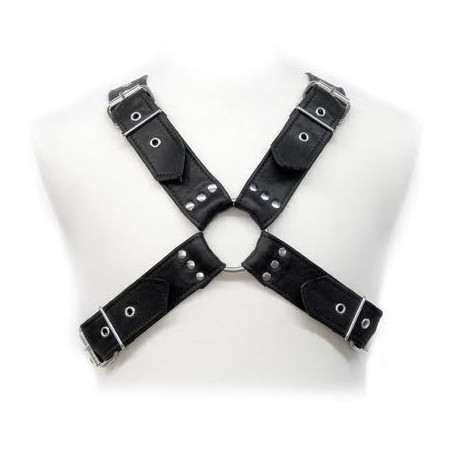 BDSM Leather Harness with Buckles – Bondage Gear | nussen.fr