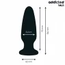 Silicone anal plug with jewel size M by Addicted Toys for comfortable anal stimulation