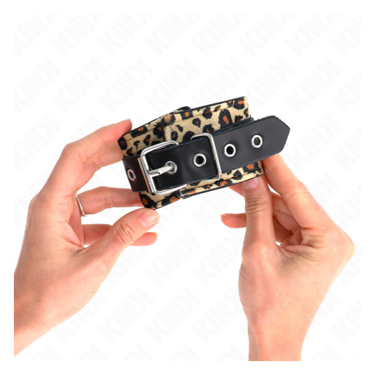 Menottes léopard réglables 18-29 cm – KINK