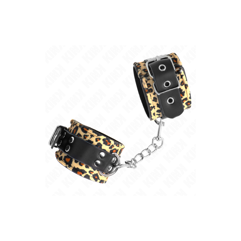 Menottes léopard réglables 18-29 cm – KINK