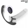 Plug anal vibrante Addicted Toys con ondulación 360° y estimulador testicular - vista general negro" }, { "id_image": 582, "fr":