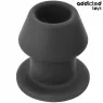Extreme hollow anal plug L by Addicted Toys medical silicone front view