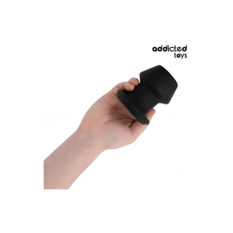Plug anal creux extrême Addicted Toys taille M 8,7 cm silicone médical vue principale