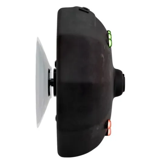 Timer pompa impermeabile Bathmate nero con luci LED verdi e rosse