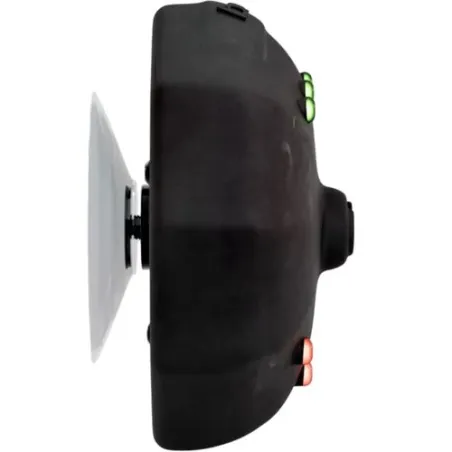 Timer pompa impermeabile Bathmate nero con luci LED verdi e rosse