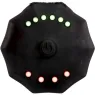 Timer pompa impermeabile Bathmate nero con luci LED verdi e rosse
