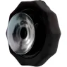 Timer pompa impermeabile Bathmate nero con luci LED verdi e rosse