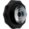 Timer pompa impermeabile Bathmate nero con luci LED verdi e rosse