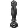 Massaggiatore prostatico BATHMATE Prostate Pro in silicone nero, impermeabile IPX7, ricaricabile USB.