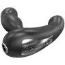 Massaggiatore prostatico BATHMATE Prostate Pro in silicone nero, impermeabile IPX7, ricaricabile USB.
