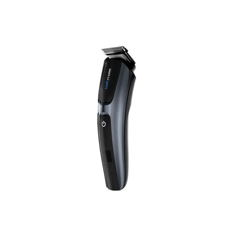 Rasoir de précision corps étanche Bathmate Trim 2.0 noir, lames acier inoxydable, charge USB-C.