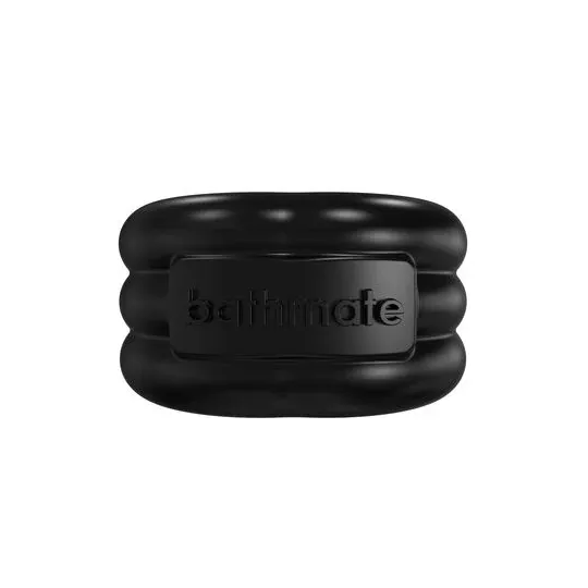 Dehnbarer Vibrationsring 3 Geschwindigkeiten Bathmate, schwarz, USB-wiederaufladbar, für verbesserte Erektion.