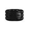 Bathmate stretchable vibrating ring 3 speeds, black, USB rechargeable, for improved erection.