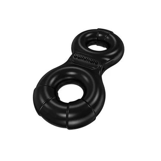 Anillo vibratorio recargable BATHMATE Eight 3 velocidades negro para pene vista general con bola vibratoria incluida" }, { "fr":