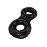 Wiederaufladbarer Penisring BATHMATE Eight 3 Geschwindigkeiten schwarz Gesamtansicht mit Vibrationskugel