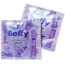 Preservativo orale ultra sottile BEFFY in lattice naturale, barriera per sesso orale sicuro.