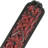 Manette BEGME rosse in pelle vegana con imbottitura in neoprene, accessorio bondage premium
