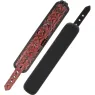 Manette BEGME rosse in pelle vegana con imbottitura in neoprene, accessorio bondage premium