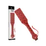 Red vegan leather BDSM paddle by BEGME RED EDITION, for dominance and submission games.