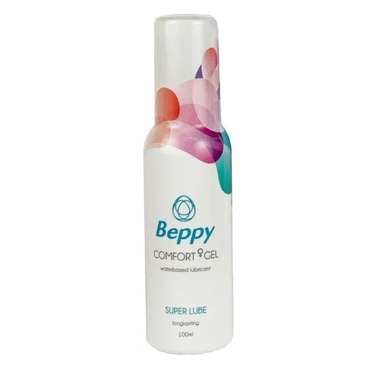Water-based lubricant gel transparent Beppy 100 ml, paraben-free, condom-safe.
