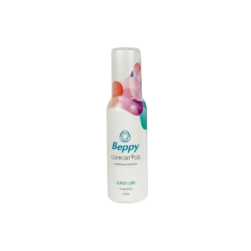 Wasserbasiertes Gleitgel transparent Beppy 100 ml, parabenfrei, kondomsicher.
