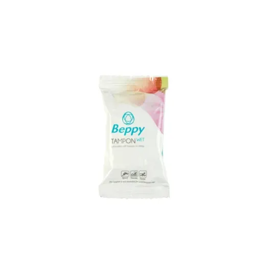 Scatola di tamponi igienici umidi Beppy Soft Confort, 2 unità, confezione bianca e blu