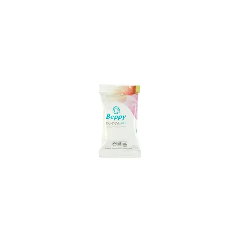 Scatola di tamponi igienici umidi Beppy Soft Confort, 2 unità, confezione bianca e blu