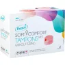 Scatola di tamponi igienici umidi Beppy Soft Confort, 2 unità, confezione bianca e blu