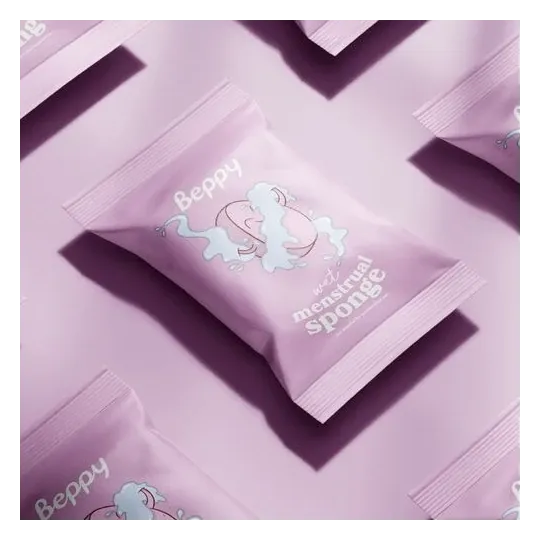 Tampons hygiéniques Beppy Soft Comfort humide, boîte de 30 unités, protection confortable sans fil.