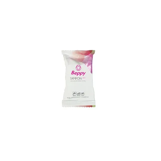 Tampone igienico Beppy Soft-Confort Sec senza filo, 2 pezzi, bianco, protezione confortevole durante il ciclo.