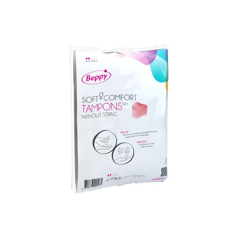 Scatola di 30 tamponi igienici senza filo Beppy Soft-Confort Sec