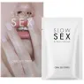 Oral sex cooling strips with mint flavor, SLOW SEX, 7 units, melt on tongue