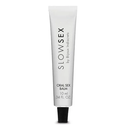 Slow Sex coconut flavored oral sex balm, cooling effect for smooth oral play