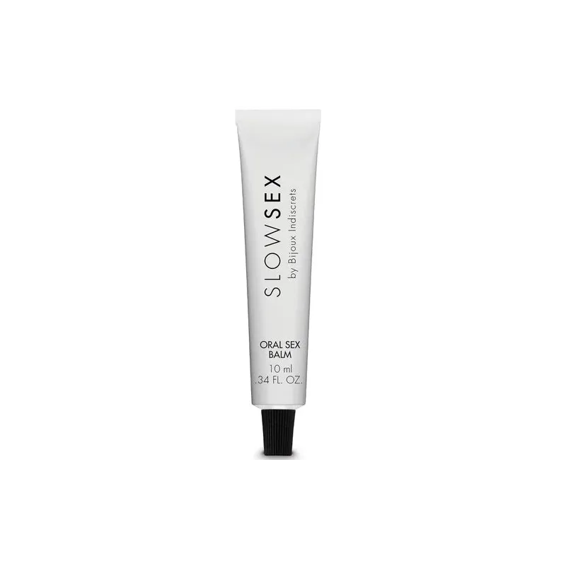 Bálsamo para sexo oral con sabor a coco Slow Sex, efecto refrescante para felaciones deslizantes