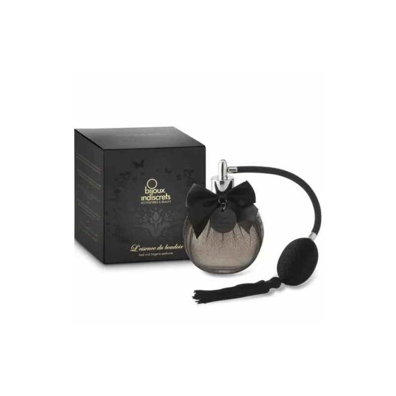 Boudoir room spray 100 ml by Bijoux Accesories of Passion, featuring rose, jasmine and ylang-ylang essence.