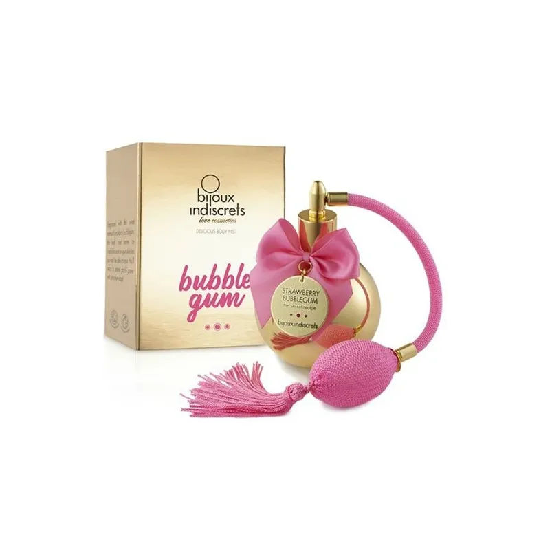 Nebbia corpo al bubble gum fragola Bijoux Love Cosmétiques 100 ml